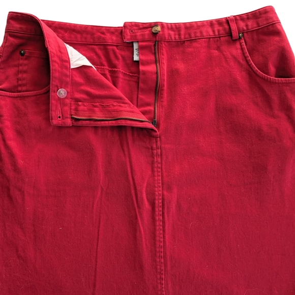 Westbound Vintage Twill Skirt Size 16 - Picture 5 of 8